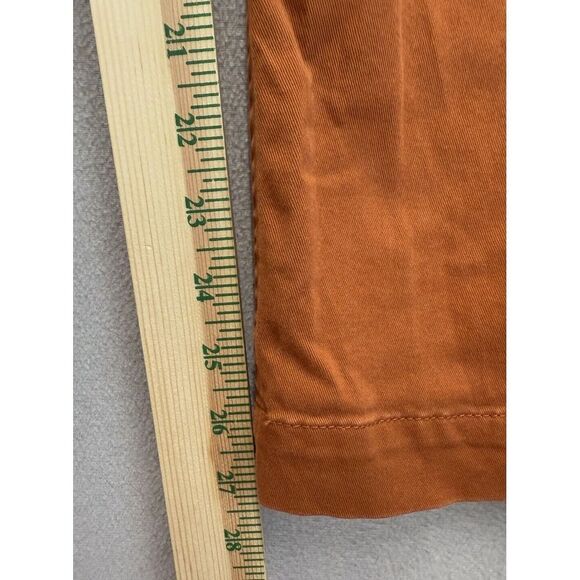 J Crew Women's Size 14 Orange High Rise Girlfriend‎ Chino Pants - Picture 5 of 10